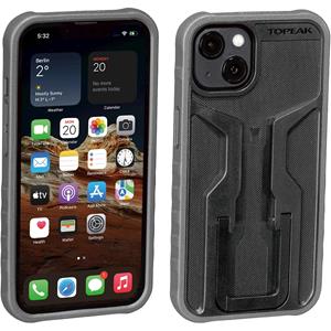 TOPEAK  RideCase voor iPhone 13 Pro - Beschermhoes, zwart/ gray