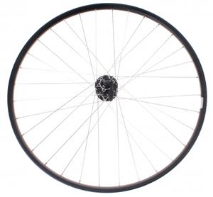 Kgs Achterwiel 28 inch (622) rival zwart cassette 8-10 sp disc 6 bout