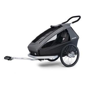 CROOZER Kid Keeke 1 kinderfietskar Mountain grijs