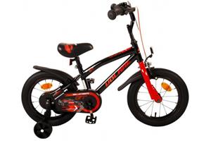 Volare Kinderfahrrad Super GT Kinderfahrrad für Jungen 14 Zoll Kinderrad Rot