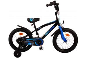 Volare Kinderfahrrad Super GT Fahrrad für Jungen 16 Zoll Kinderrad in Blau