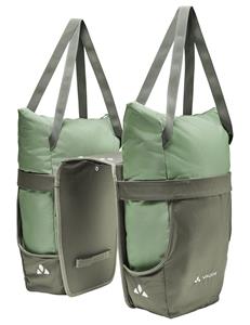 Vaude Dubbele fietstas Twinshopper 44L Willow Green