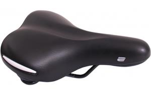 Selle Ride fietszadel stadsfiets unisex zwart