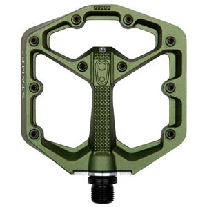 CRANKBROTHERS  Stamp 7 - Platformpedalen, olijfgroen