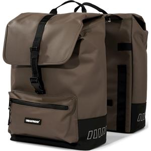 URBAN PROOF double cargo bag 38L recycled bruin