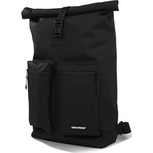 URBAN PROOF rolltop backpack 20L recycled zwart