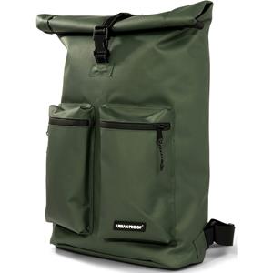 URBAN PROOF rolltop backpack 20L recycled groen