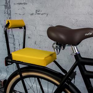 Ohmiomine Bagagedragerkussen Fietskussen Kanarie Geel