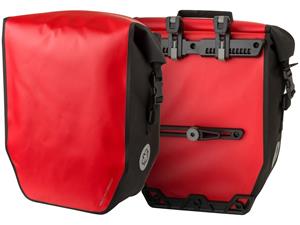 AGU Enkele fietstas Shelter Clean Large 42L Rood CG Set