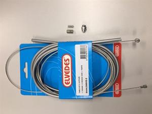 Elvedes Kabel 2 nippels 2.35m rvs zilver 6444/39rvs-3