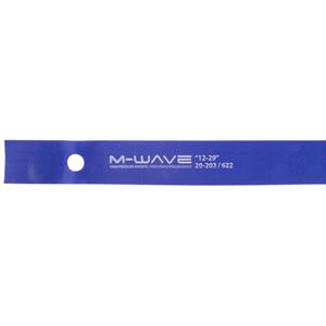 M-Wave Velglint 12-29 RT-HP-Glue hoge druk 20 mm blauw (1 set)