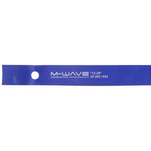 M-Wave Velglint 12-29 RT-HP-Glue hoge druk 20 mm blauw (1 set)