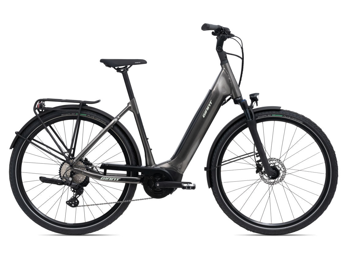 Giant DailyTour E+ 2 D Evo Dames Elektrische Fiets E-bike Space Grey L +€200.00 Inruilkorting