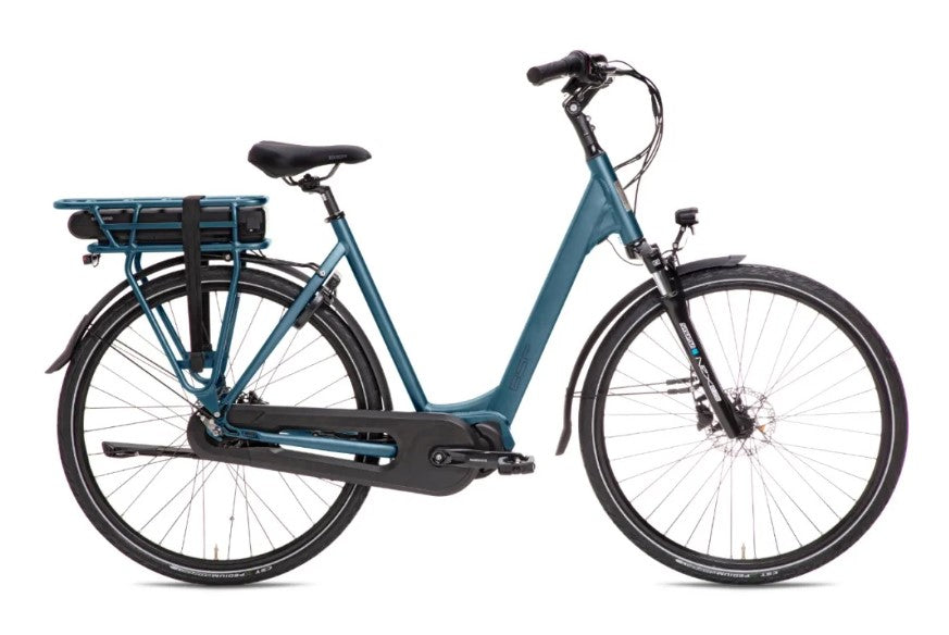 BSP Boozz E N7 Dames Elektrische Fiets E-bike Deep Sky Blue Matt 51 Cm +€100 Inruilkorting