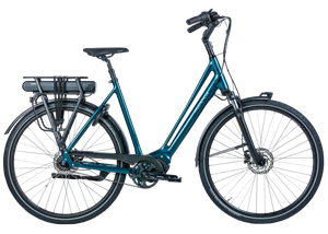 Multicycle Solo EMB N7 2024 Dames Elektrische Fiets E-bike Turquoise/Zilver 49 Cm +€200 Inruilkorting