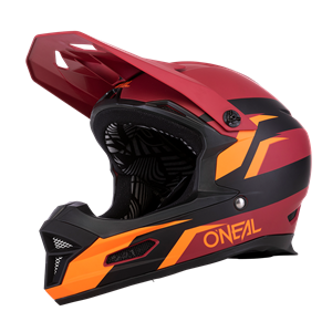 Oneal O'Neal Fury Stage Fullface Helmet Red/Orange