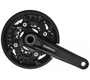 Shimano Crankstel MTB 3 x 10 speed FC-MT500 met 175mm crankarm/40-30-22T zwart