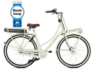 Popal Daily Dutch Prestige-E N7 2024 Dames Elektrische Fiets E-bike Cosmic Sand 53 Cm