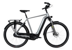 Multicycle Voyage 2024 Heren Elektrische Fiets E-bike Grey Satin 57 Cm