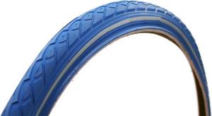 Deli Tire sa 206 buitenband 22x1.75 47-457 blauw reflectie