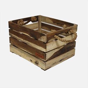 Wicked Houten Fietskrat Moers Hardhout Groot