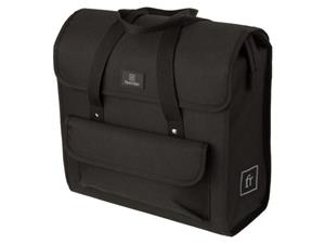 FastRider Enkele fietstas Lasse Luxe Shopper Basics 23L Grijs CG