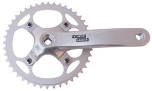 SturmeyArcher Crankstel 44T Sturmey Archer FCS750 voor 3/32 ketting 170mm voor vierkante as zilver