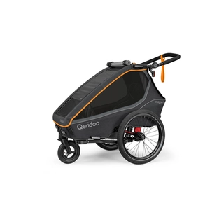 Qeridoo kinderfietskar Kigdoo 1 FIDLOCK Editie orange