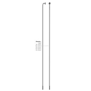 Sapim Spaak 13-224 Leader RVS zonder nippel (100st)
