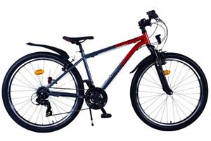 Volare XC Race 26 Inch 26,5 cm Jongens 21V V Brakes Rood/Grijs