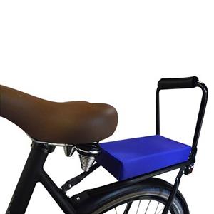 Flo en Zo Bagagedragerkussen Fietskussen Paars
