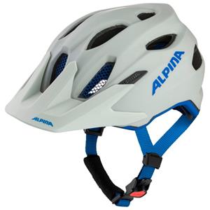 Alpina Carapax Jr. Fahrradhelm 51-56 cm, 86 smoke grey/blue matt)