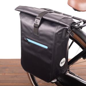 Beck Enkele fietstas Base TPU Zwart/Blauw 18L