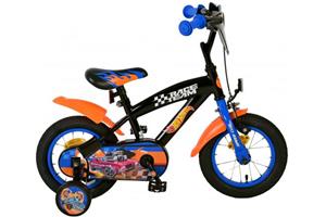Volare Kinderfahrrad Hot Wheels für Jungen Fahrrad 12 Zoll Kinderrad