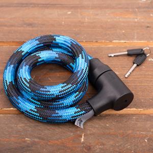 Tex-Lock Kabelslot Textielslot Orbit Morpho Blue 120 cm  - ART-2