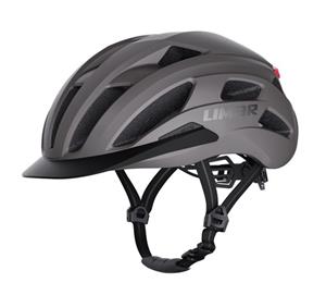 Limar Helm  torino m 53-57 mat grijs met led