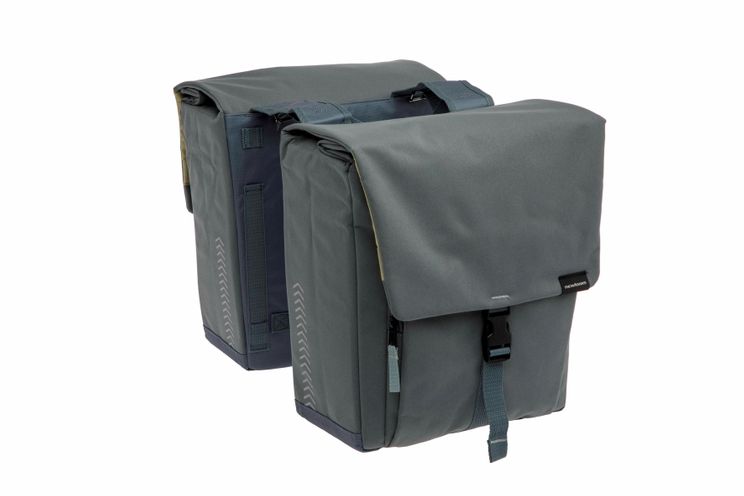Newlooxs New dubbele tas Tulum 32l rPET grijs/groen