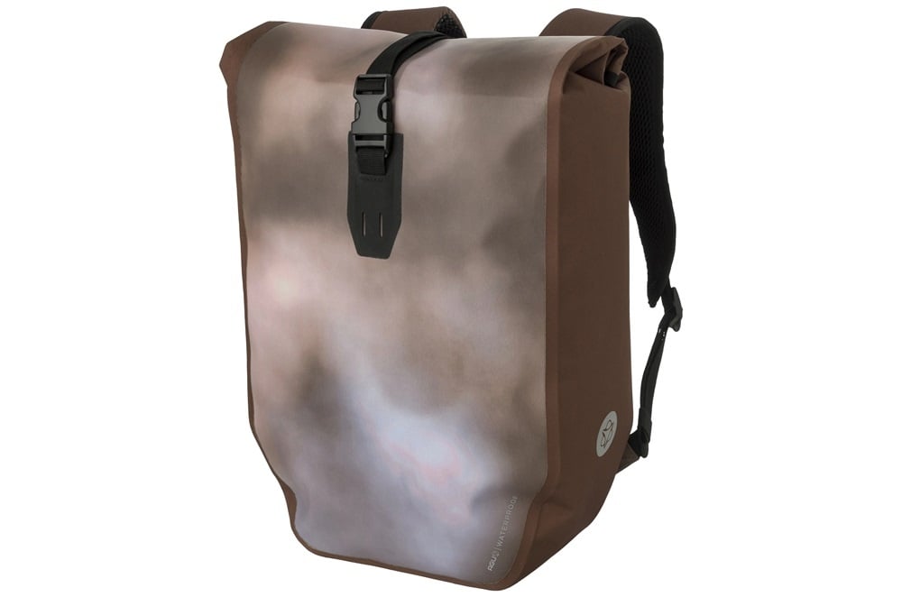 AGU Enkele fietstas en rugzak Clean Shelter Large 21L Modica Brown CG