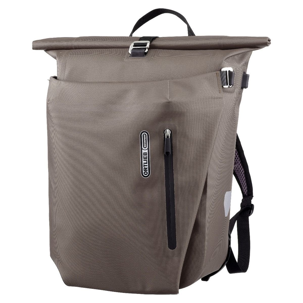 Ortlieb Enkele Fietstas en Rugtas Vario QL 2.1 Dark Sand - 20L