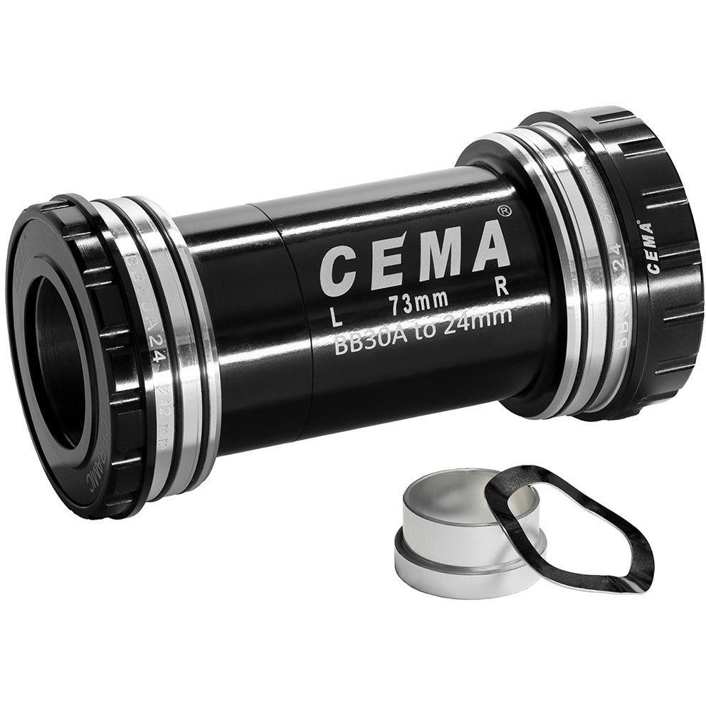 Cema Bracketas BB30A SRAM GXP SG3 coated keramisch zwart