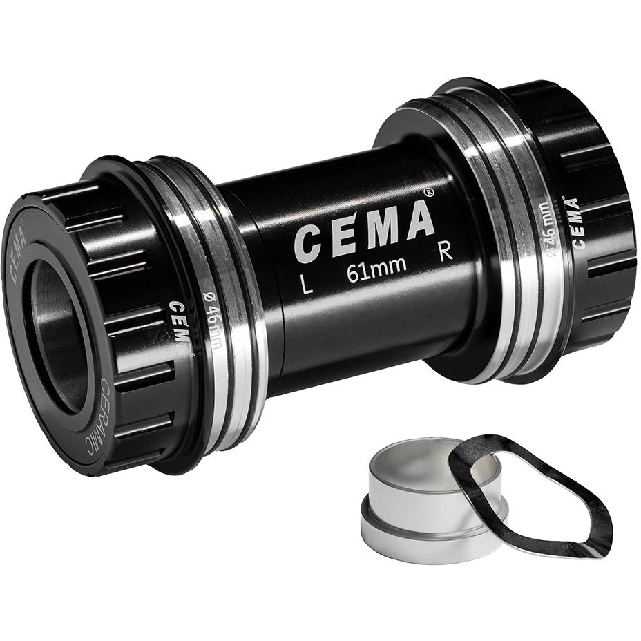 Cema Bracketas OSBB SRAM GXP SG3 coated keramisch zwart