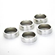 Zak a 5 balhoofdvulring 1.1/8 zilver 10m spacer