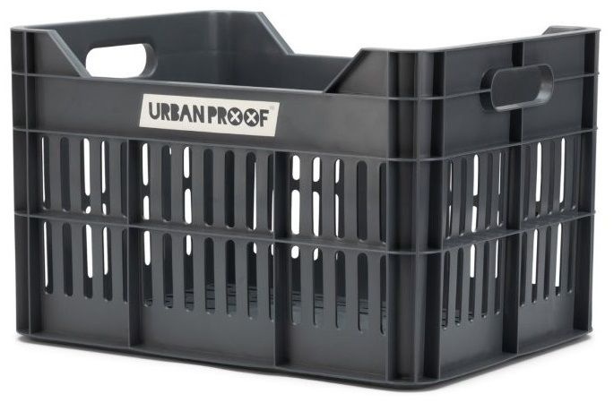 URBAN PROOF Fietskrat 30L Click Asgrijs