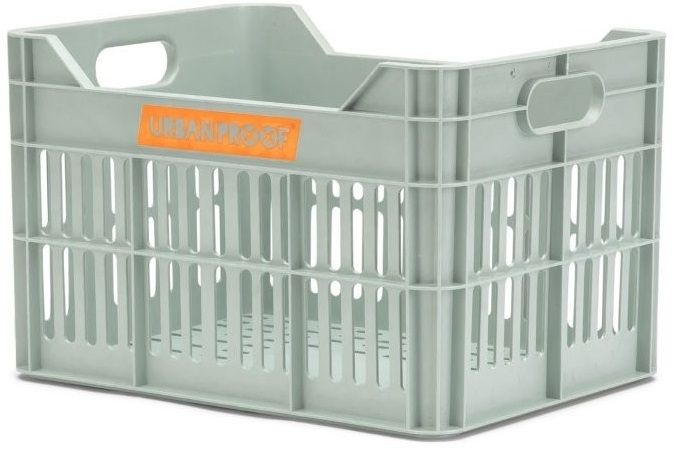 URBAN PROOF Fietskrat 30L Click Mistig Mintgroen