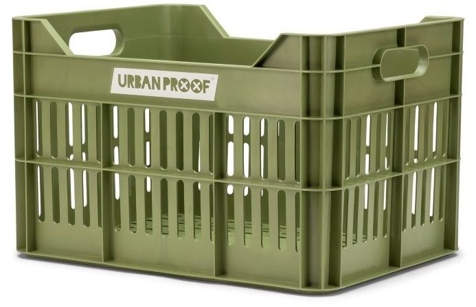 URBAN PROOF Fietskrat 30L Click Olijf Groen