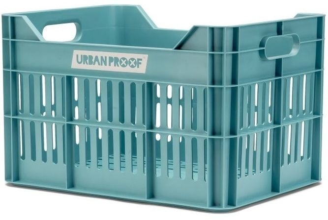 URBAN PROOF Fietskrat 30L Click Luchtblauw