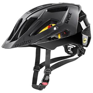Uvex  Quatro CC MIPS - Fietshelm, grijs/zwart