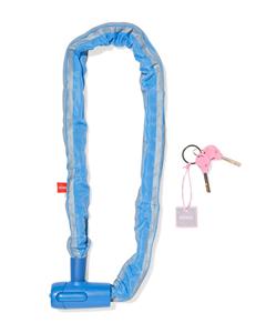 HEMA Kettingslot Met Sleutel Blauw