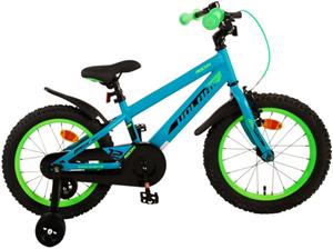 Volare Rocky 16 Inch 25 cm Jongens Terugtraprem Turquoise
