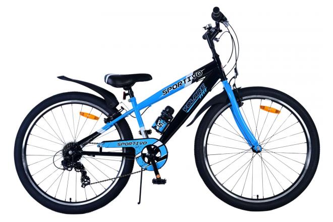 Volare Sportivo 26 Inch 33 cm Jongens 7V V Brakes Blauw/Zwart